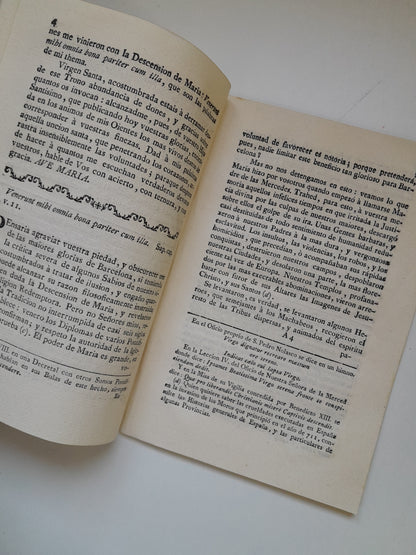 SERMÓN DE LAS FIESTAS DE LA MERCÈ DEL 24 DE SEPTIEMBRE DE 1784 EN BARCELONA (BARCELONA, 1784)