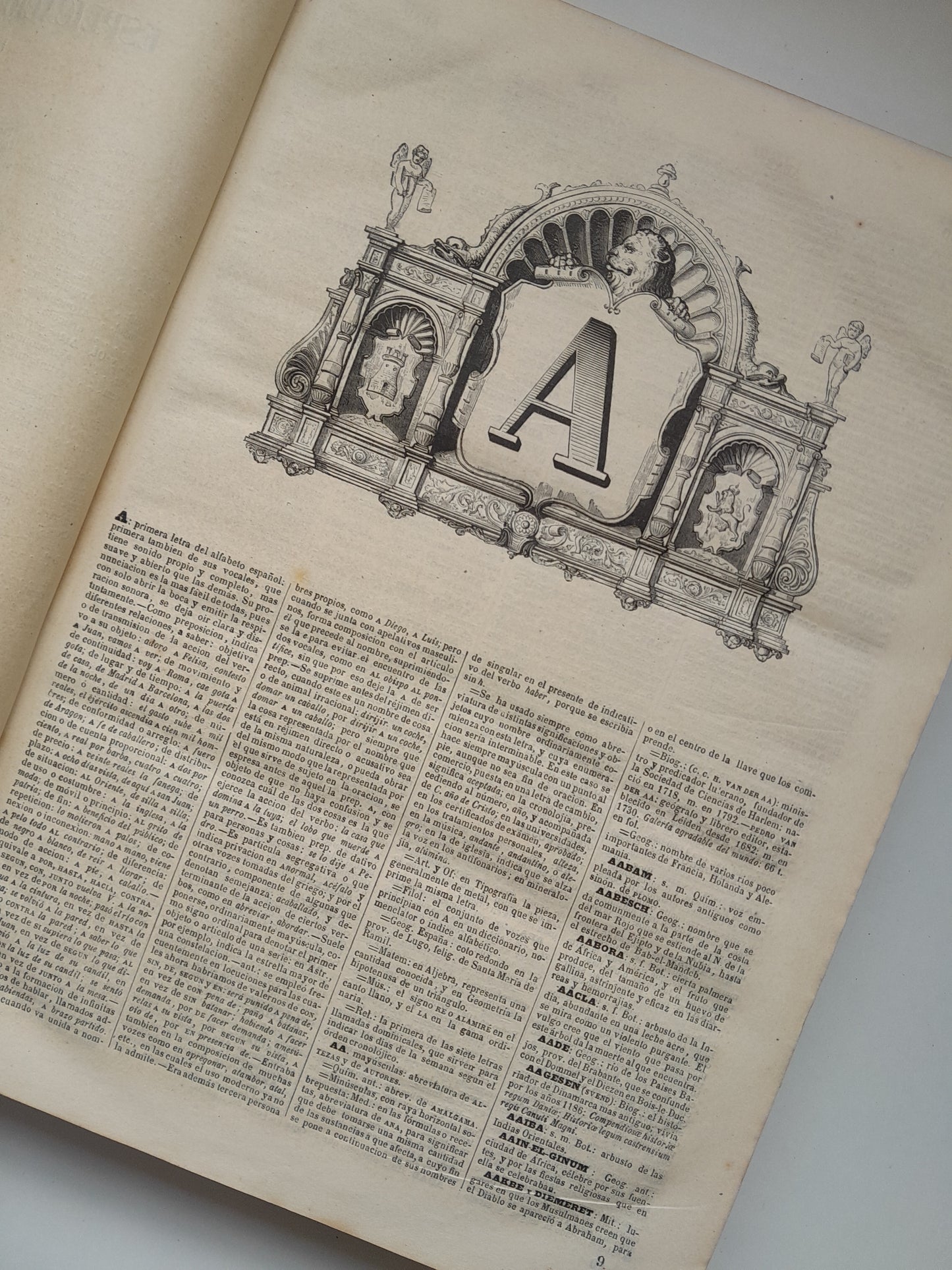DICCIONARIO ENCICLOPÉDICO DE LA LENGUA ESPAÑOLA (2 TOMOS) - NEMESIO FERNÁNDEZ CUESTA (IMP. GASPAR Y ROIG, 1872)