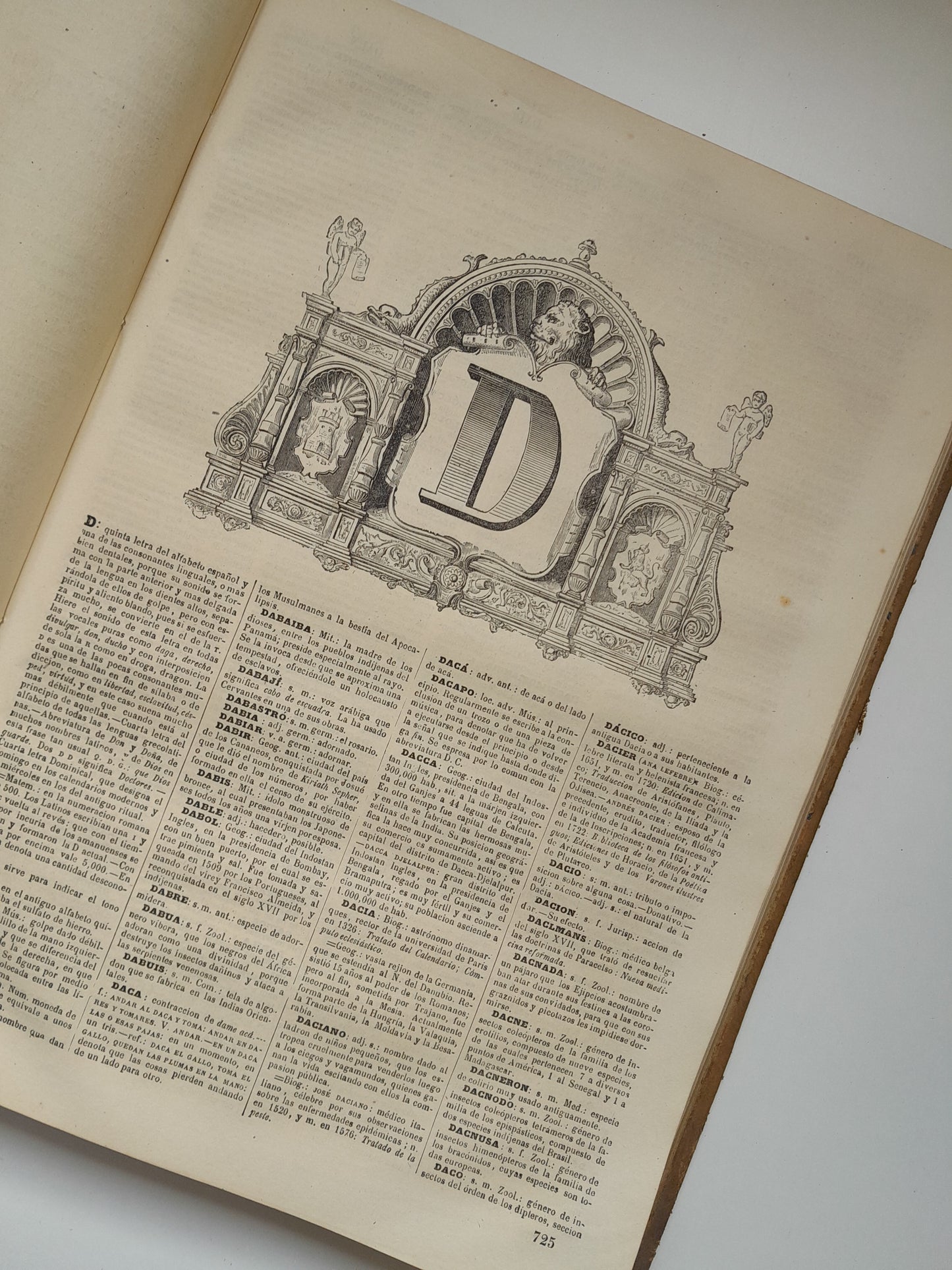 DICCIONARIO ENCICLOPÉDICO DE LA LENGUA ESPAÑOLA (2 TOMOS) - NEMESIO FERNÁNDEZ CUESTA (IMP. GASPAR Y ROIG, 1872)