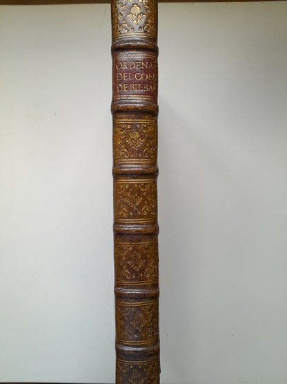 ORDENANZAS DE LA ILUSTRE UNIVERSIDAD Y CASA DE CONTRATACIÓN DE BILBAO (IMP. SANCHA, 1796)