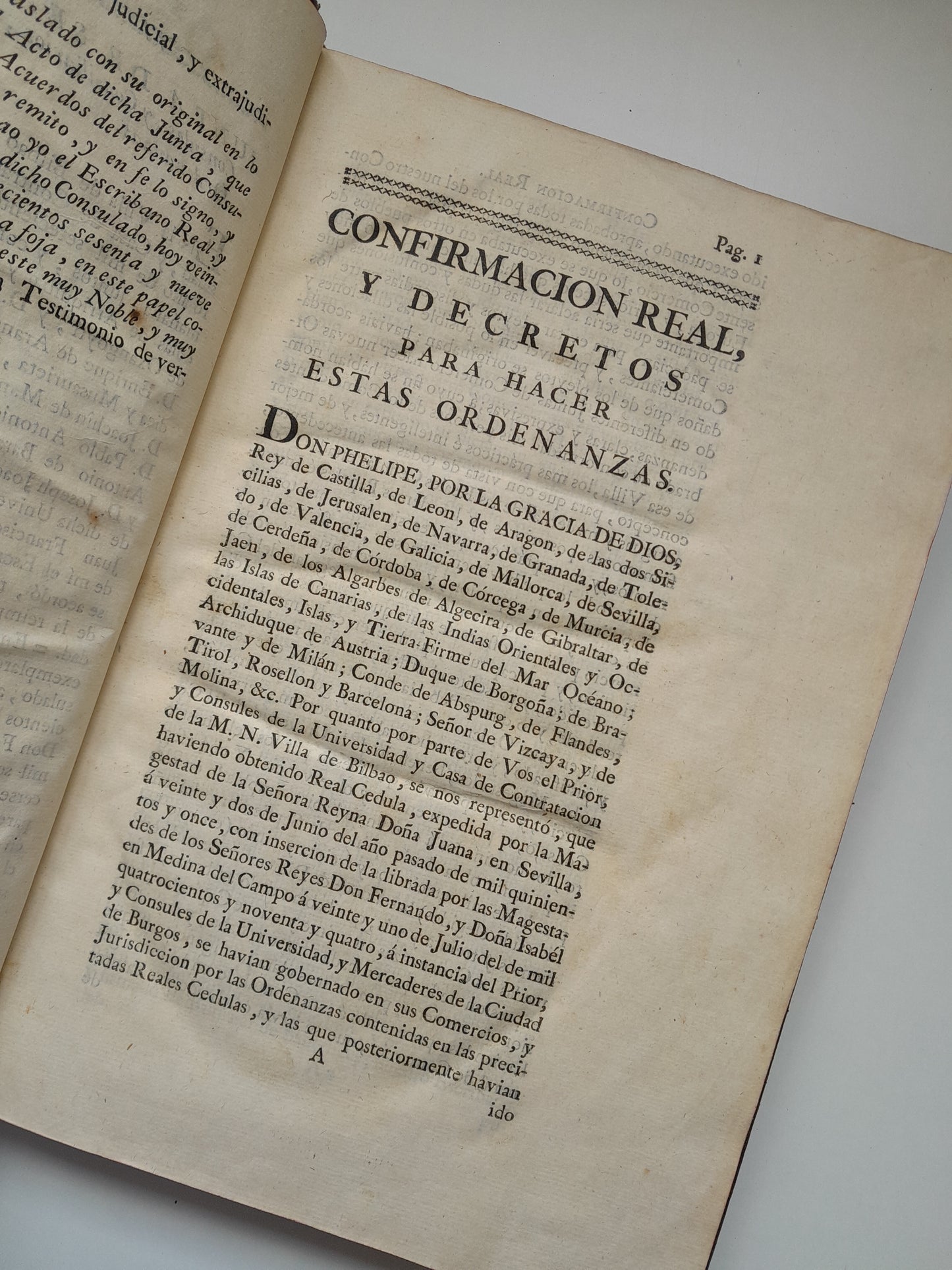 ORDENANZAS DE LA ILUSTRE UNIVERSIDAD Y CASA DE CONTRATACIÓN DE BILBAO (IMP. SANCHA, 1796)