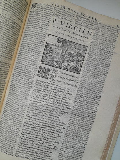 OPERA P. VIRGILII MARONIS, POETAE MANTUANI - VIRGILIO (1624)