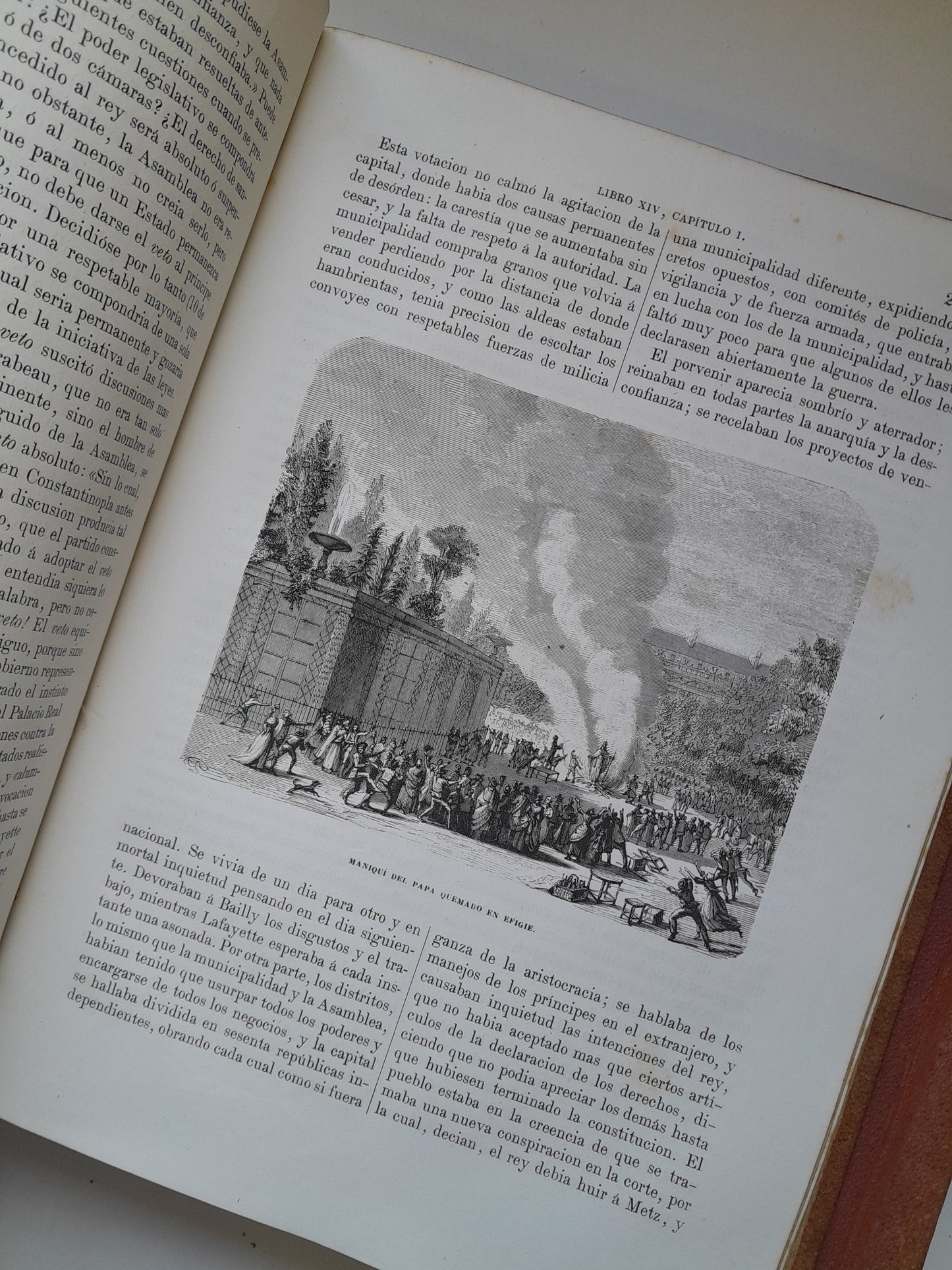 HISTORIA GENERAL DE FRANCIA (COMPLETA 4 TOMOS) - VICENTE ORTIZ DE LA PUEBLA (IMP. HDO. PABLO RIERA, 1873-75)
