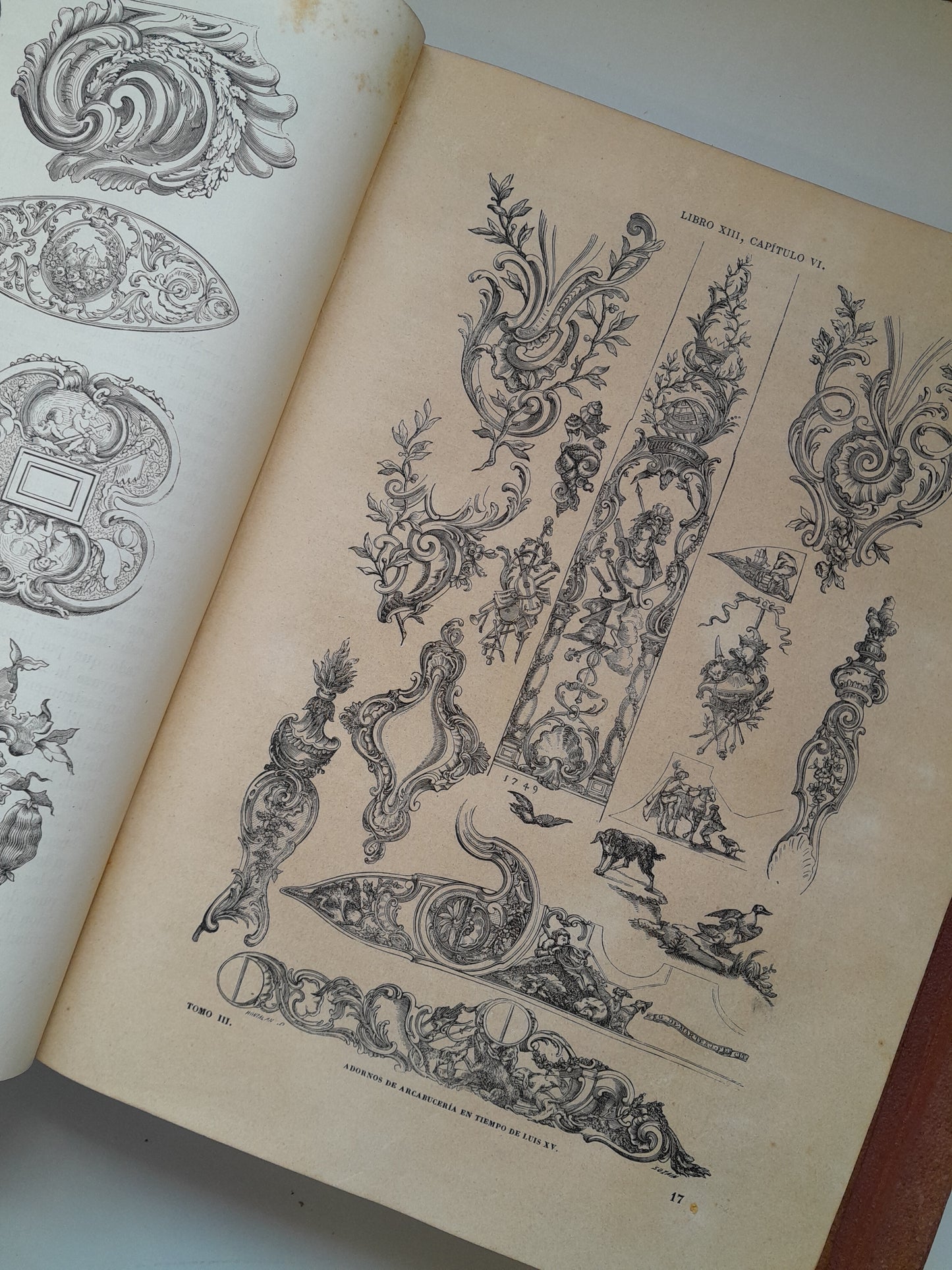 HISTORIA GENERAL DE FRANCIA (COMPLETA 4 TOMOS) - VICENTE ORTIZ DE LA PUEBLA (IMP. HDO. PABLO RIERA, 1873-75)