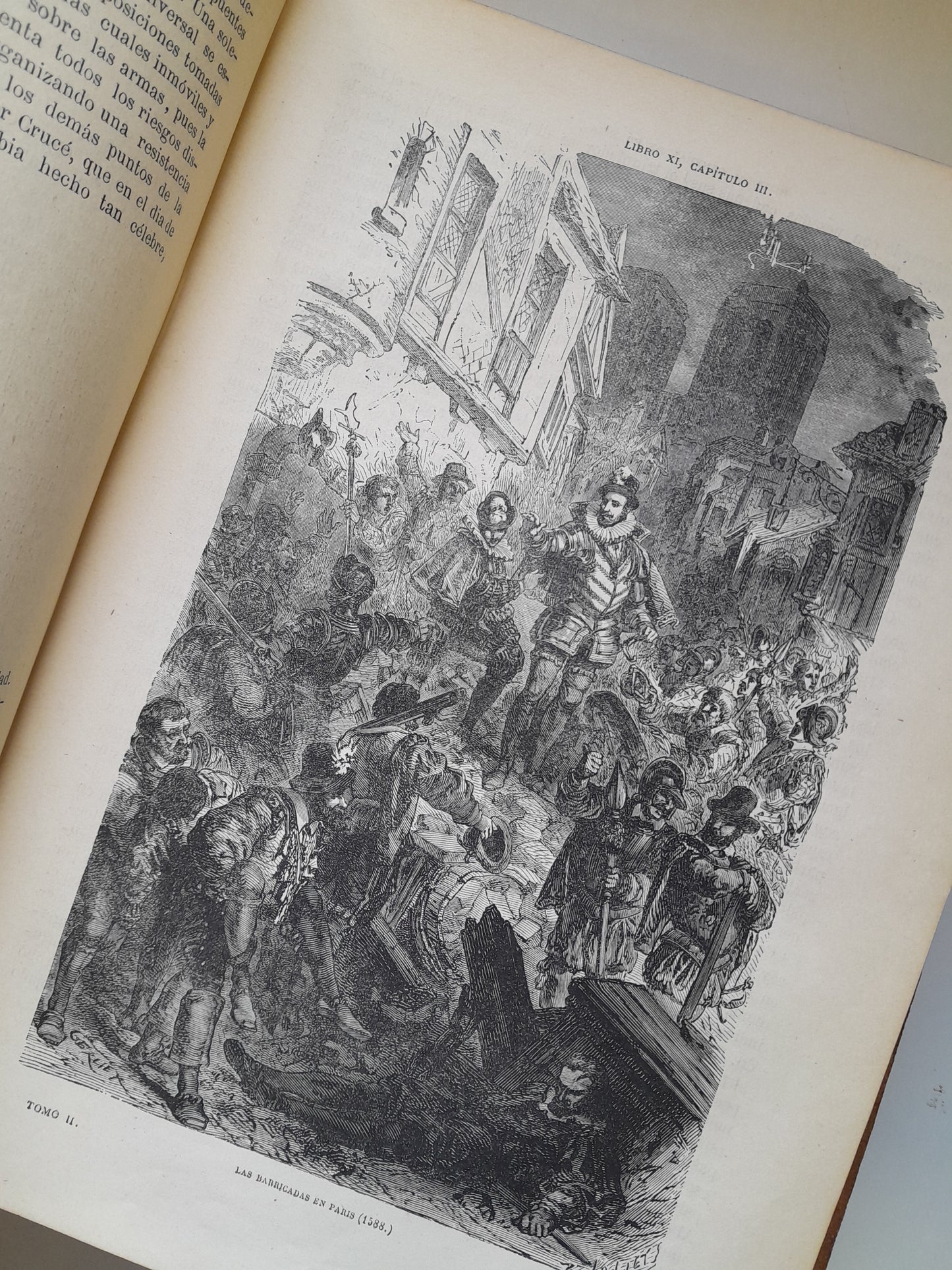 HISTORIA GENERAL DE FRANCIA (COMPLETA 4 TOMOS) - VICENTE ORTIZ DE LA PUEBLA (IMP. HDO. PABLO RIERA, 1873-75)