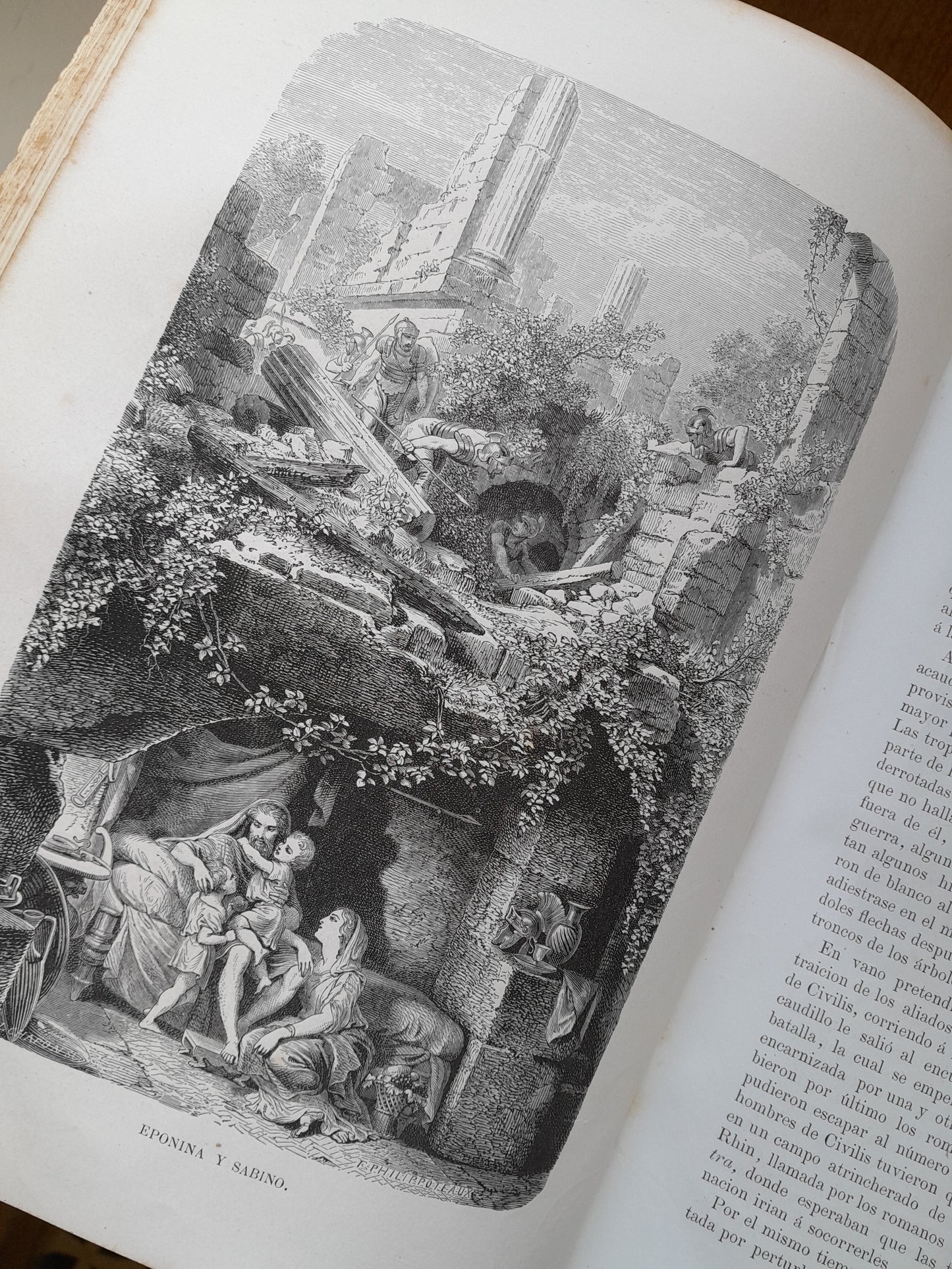 HISTORIA GENERAL DE FRANCIA (COMPLETA 4 TOMOS) - VICENTE ORTIZ DE LA PUEBLA (IMP. HDO. PABLO RIERA, 1873-75)