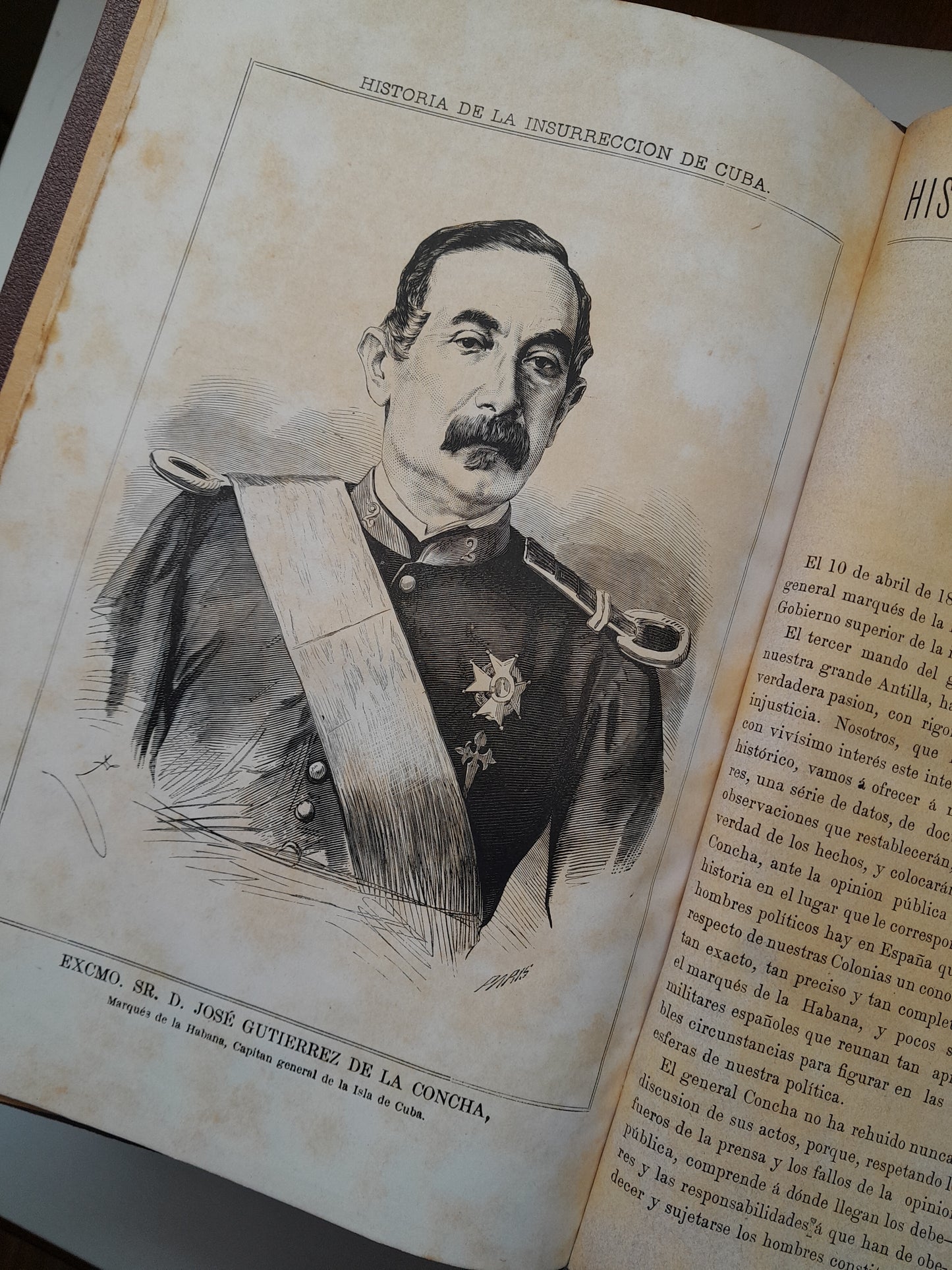 HISTORIA DE LA INSURRECCIÓN DE CUBA (COMPLETA 2 TOMOS) - EMILIO A. SOULÈRE (TIP. JUAN PONS, 1879-80)