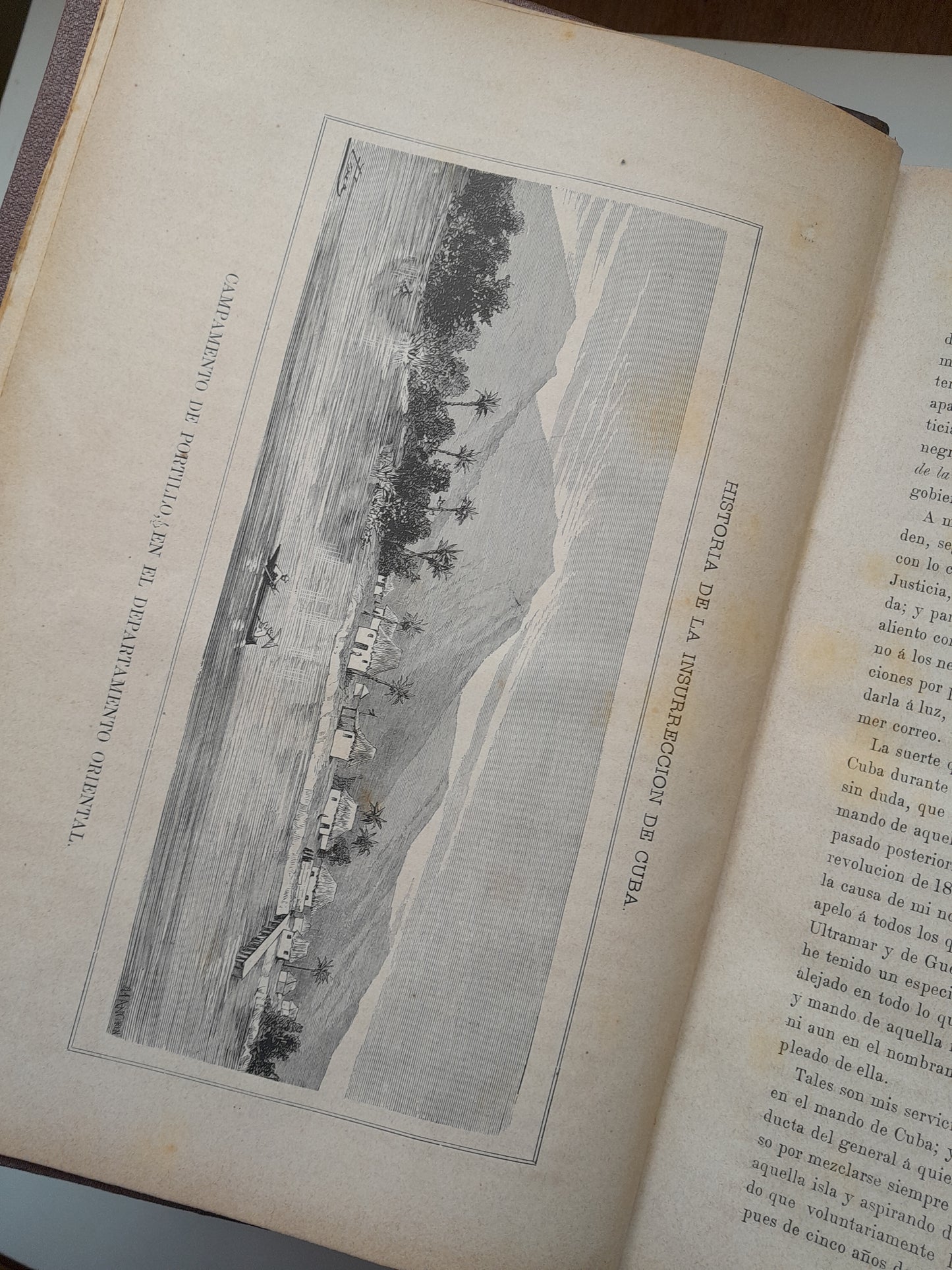 HISTORIA DE LA INSURRECCIÓN DE CUBA (COMPLETA 2 TOMOS) - EMILIO A. SOULÈRE (TIP. JUAN PONS, 1879-80)