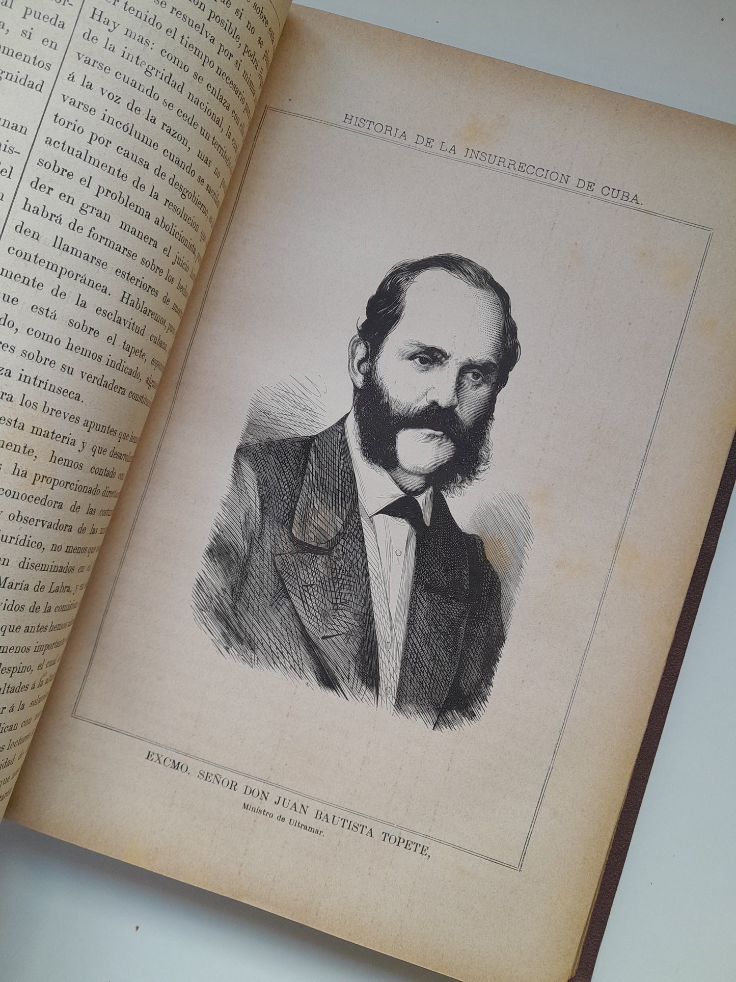 HISTORIA DE LA INSURRECCIÓN DE CUBA (COMPLETA 2 TOMOS) - EMILIO A. SOULÈRE (TIP. JUAN PONS, 1879-80)