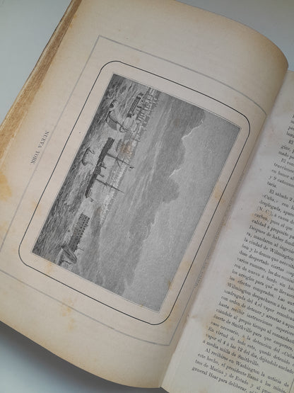 HISTORIA DE LA INSURRECCIÓN DE CUBA (COMPLETA 2 TOMOS) - EMILIO A. SOULÈRE (TIP. JUAN PONS, 1879-80)