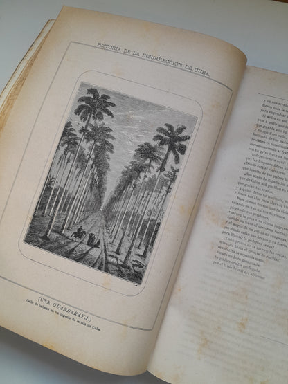 HISTORIA DE LA INSURRECCIÓN DE CUBA (COMPLETA 2 TOMOS) - EMILIO A. SOULÈRE (TIP. JUAN PONS, 1879-80)