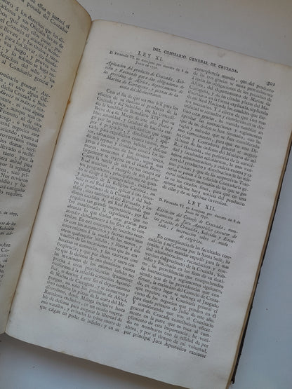 NOVÍSIMA RECOPILACIÓN DE LAS LEYES DE ESPAÑA (COMPLETA 3 TOMOS) - (1805)