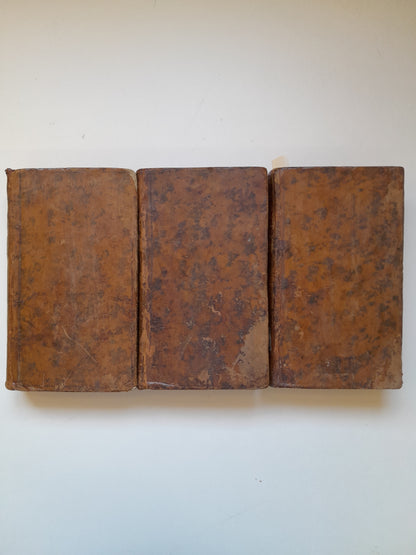 HISTOIRE CRITIQUE DES PRATIQUES SUPERSTITIEUSES (COMPLETA 3 TOMOS) - PIERRE LE BRUN (GUILLAUME DESPREZ, 1750)