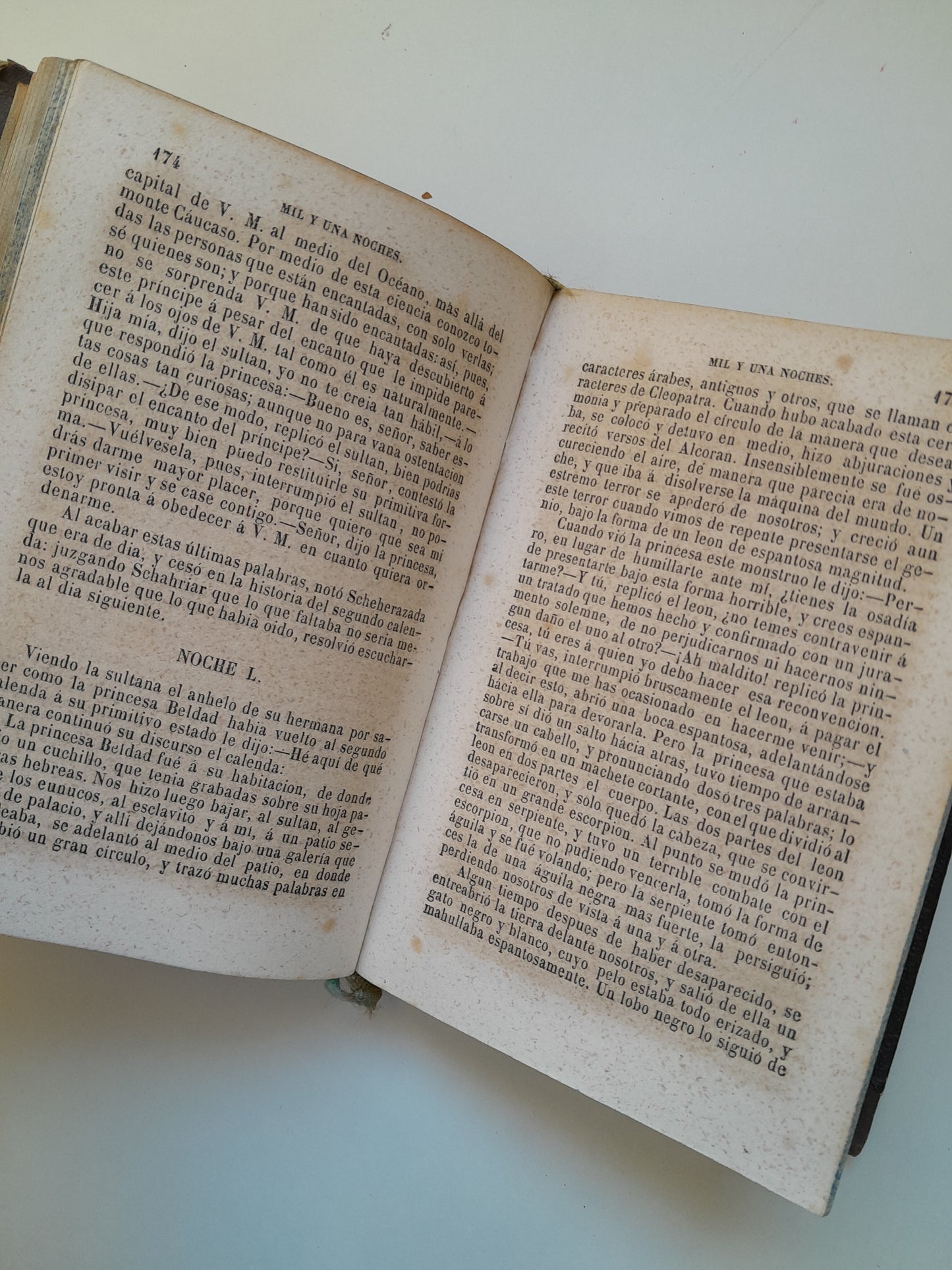 LAS MIL Y UNA NOCHES (COMPLETA 3 TOMOS) - GALLAND (TIP. P. MELLADO, 1846)