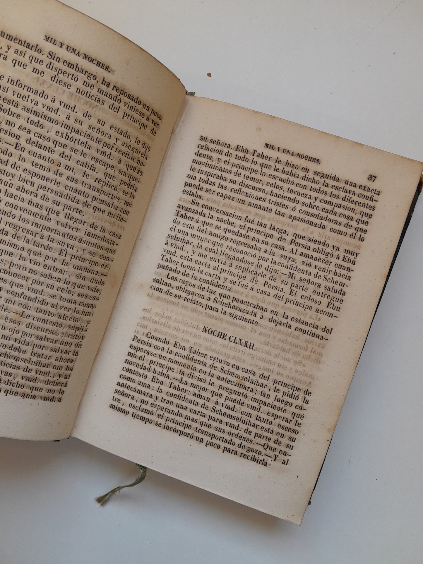 LAS MIL Y UNA NOCHES (COMPLETA 3 TOMOS) - GALLAND (TIP. P. MELLADO, 1846)