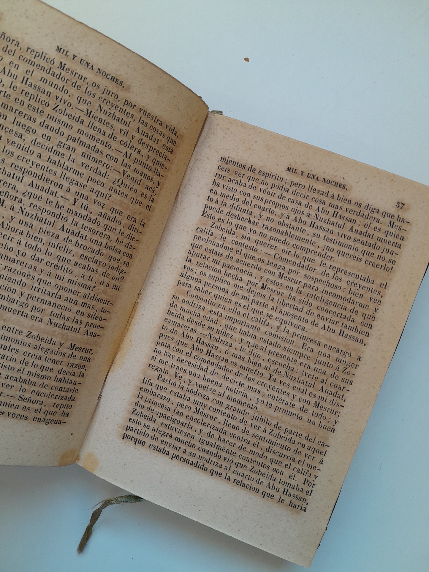 LAS MIL Y UNA NOCHES (COMPLETA 3 TOMOS) - GALLAND (TIP. P. MELLADO, 1846)