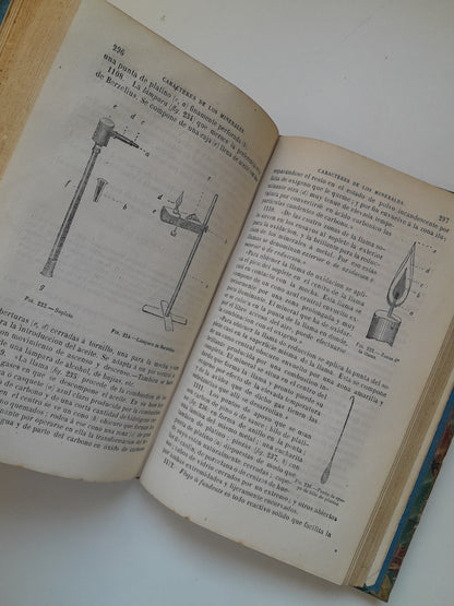 CURSO DE HISTORIA NATURAL - JOSÉ MONLAU (LIB. LA PUBLICIDAD, 1870)