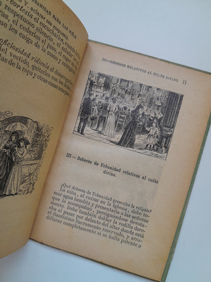 RESUMEN DE URBANIDAD PARA LAS NIÑAS - PILAR PASCUAL DE SANJUÁN (HIJO DE PALUZÍE, 1923)