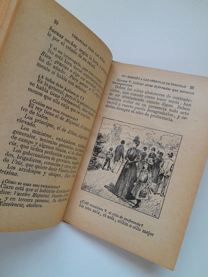 RESUMEN DE URBANIDAD PARA LAS NIÑAS - PILAR PASCUAL DE SANJUÁN (HIJO DE PALUZÍE, 1923)