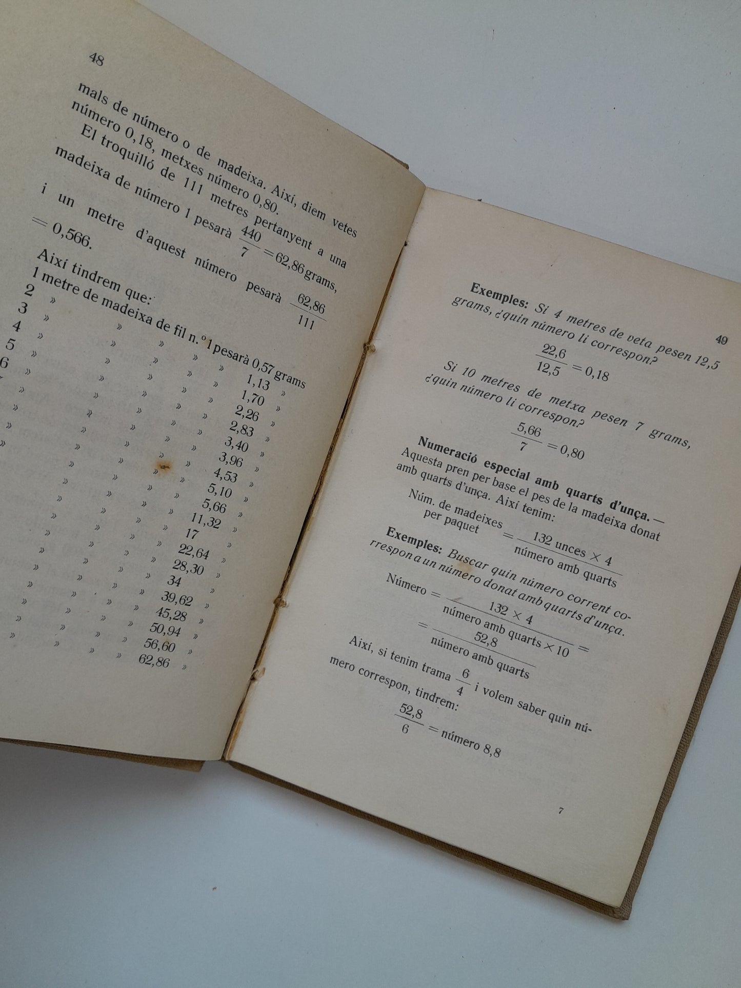 GUIA PRÀCTIC PER AL TEIXIDOR MECÀNIC - EMILI RIERA (BIB. INDUSTRIA TEXTIL, 1925)