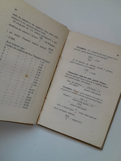 GUIA PRÀCTIC PER AL TEIXIDOR MECÀNIC - EMILI RIERA (BIB. INDUSTRIA TEXTIL, 1925)