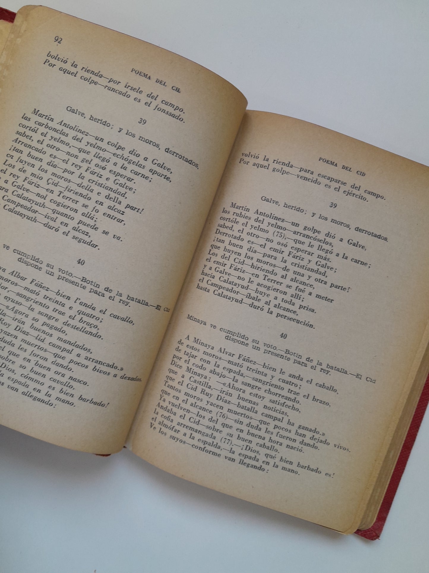 POEMA DEL CID (EDICIONES IBÉRICAS, 1944)