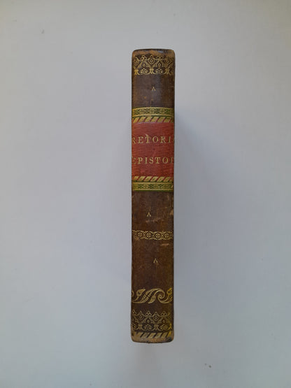 RETÓRICA EPISTOLAR O ARTE NUEVO DE ESCRIBIR - ANTONIO MARQUÉS ESPEJO (IMP. ANTONIO OLIVA, 1828)