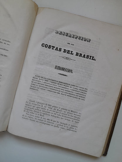 DERROTERO DE LAS COSTAS DE LA AMÉRICA MERIDIONAL - JUAN DON Y CARBONELL (IMP. A. ALBERT, 1844)