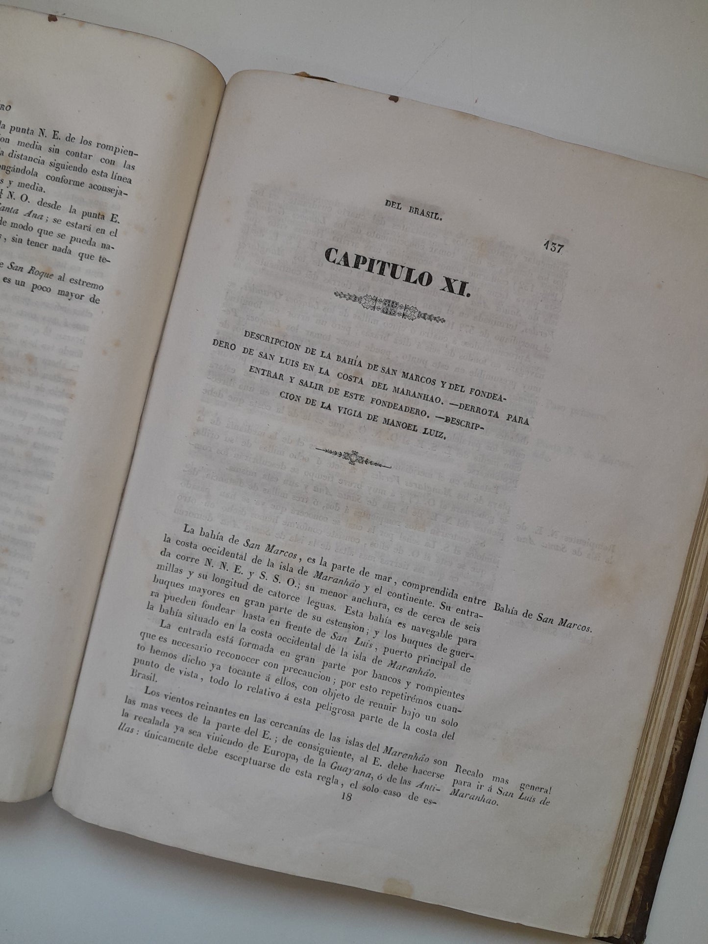 DERROTERO DE LAS COSTAS DE LA AMÉRICA MERIDIONAL - JUAN DON Y CARBONELL (IMP. A. ALBERT, 1844)