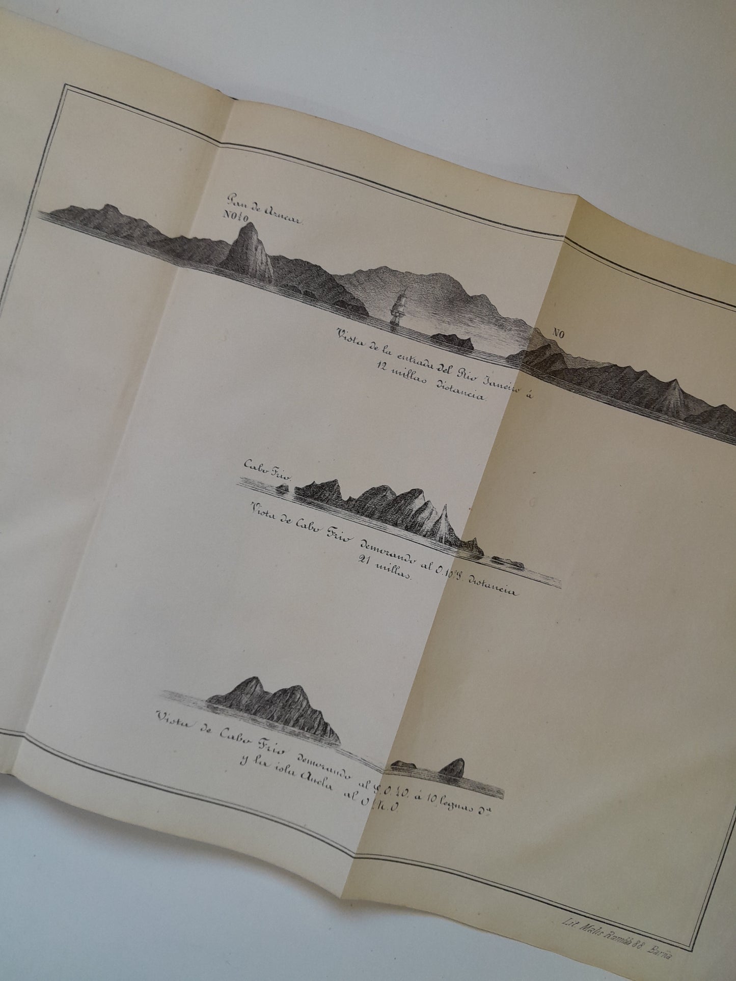 DERROTERO DE LAS COSTAS DE LA AMÉRICA MERIDIONAL - JUAN DON Y CARBONELL (IMP. A. ALBERT, 1844)