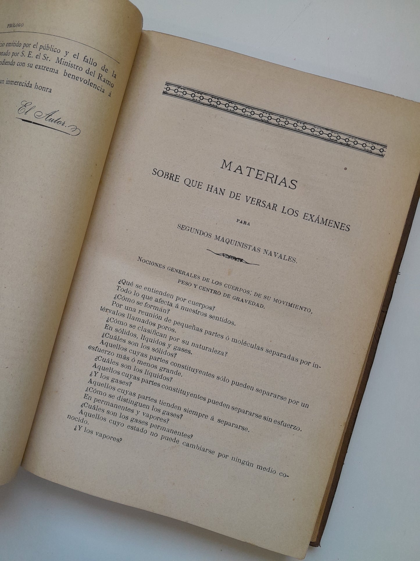 GUÍA DE LOS ASPIRANTES A MAQUINISTAS NAVALES - SANTIAGO BARRERA Y BODET (TIP. CASA PROVINCIAL DE CARIDAD, 1892)