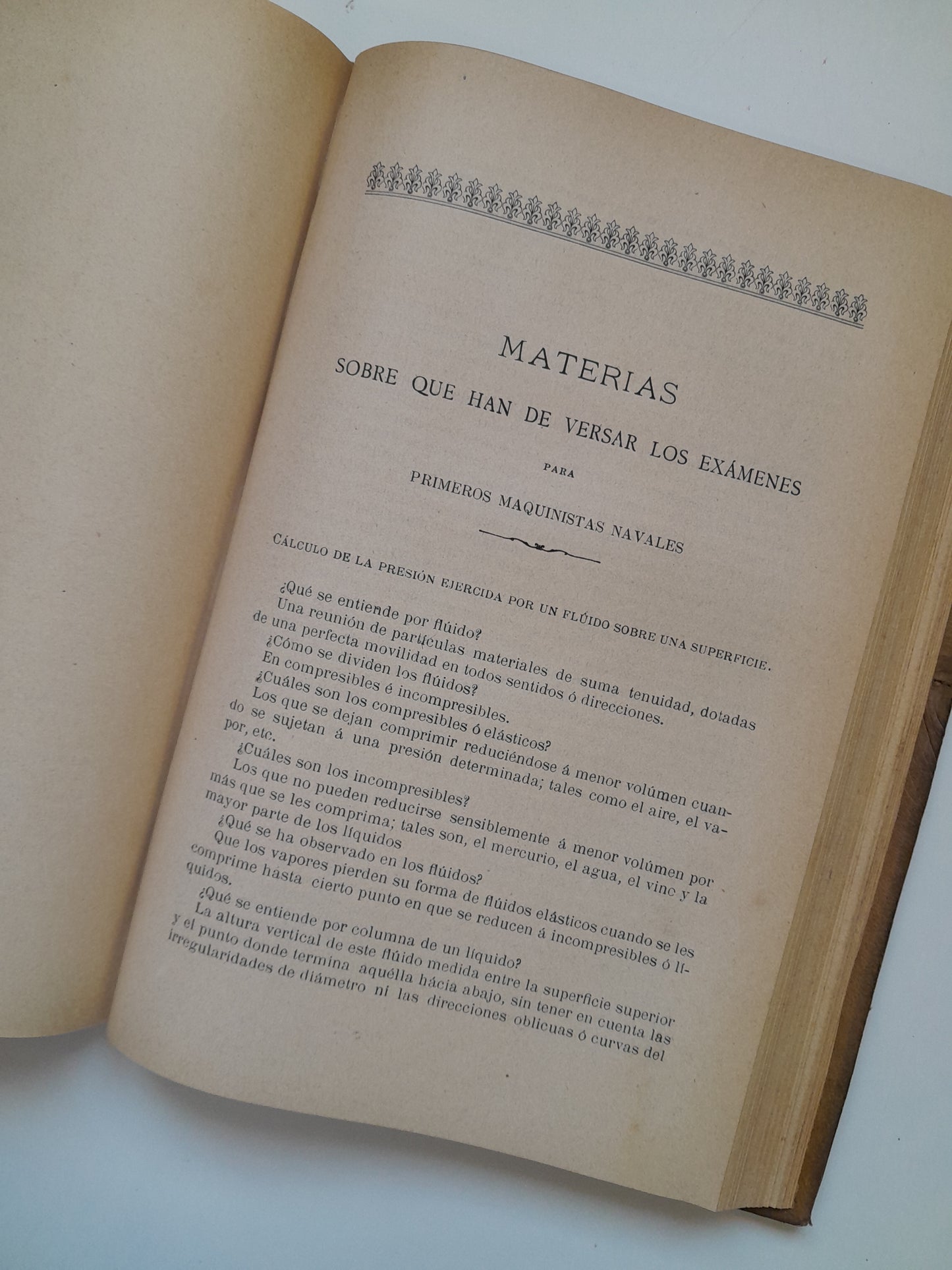 GUÍA DE LOS ASPIRANTES A MAQUINISTAS NAVALES - SANTIAGO BARRERA Y BODET (TIP. CASA PROVINCIAL DE CARIDAD, 1892)