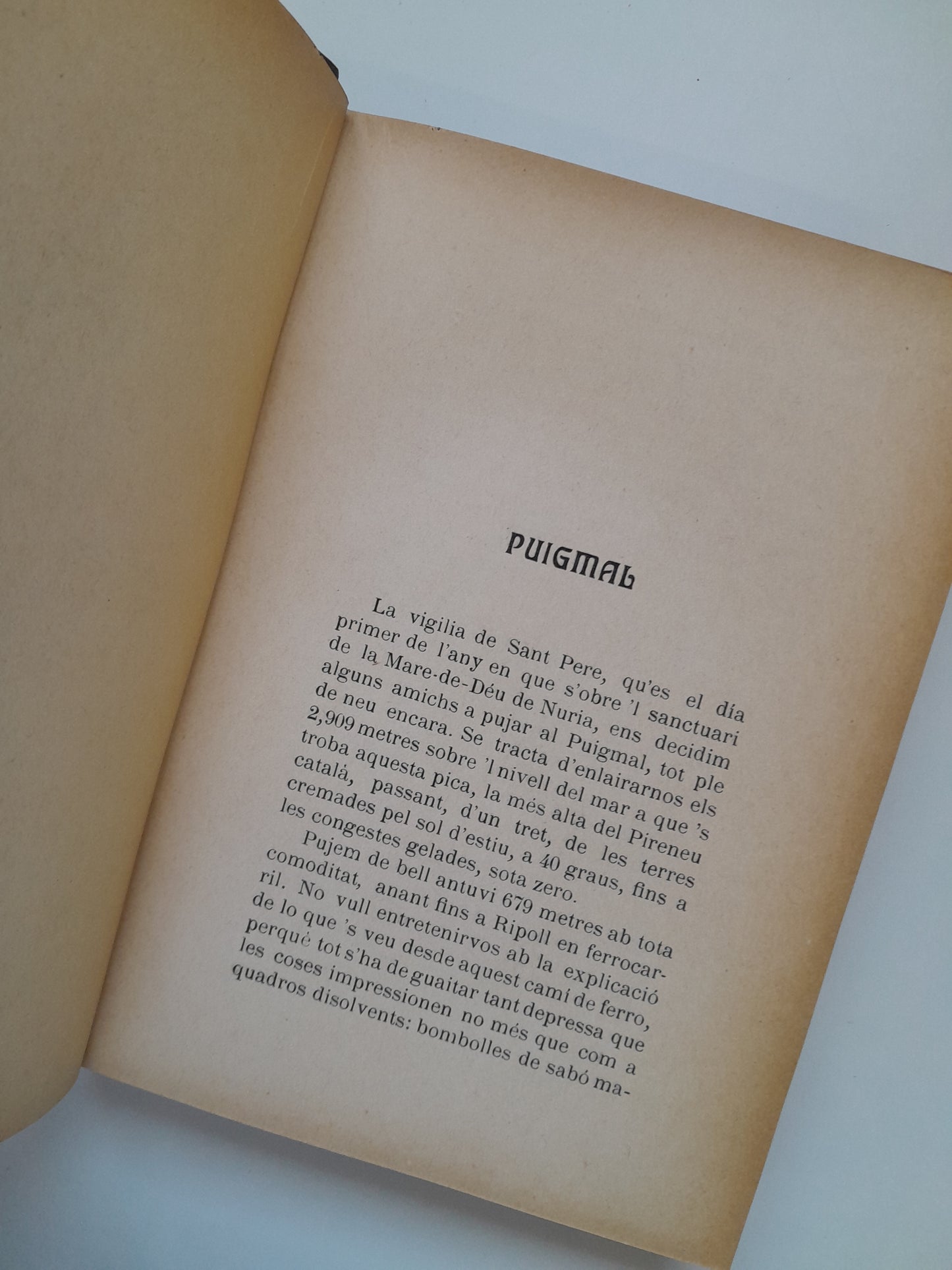 LLIBRE DE MEMORIES - ESTEVE SUÑOL (LIB. FRANCESC PUIG, 1903)