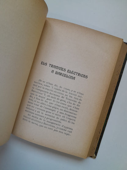 LLIBRE DE MEMORIES - ESTEVE SUÑOL (LIB. FRANCESC PUIG, 1903)
