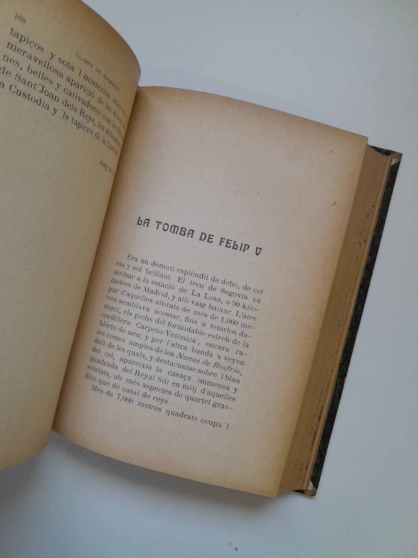 LLIBRE DE MEMORIES - ESTEVE SUÑOL (LIB. FRANCESC PUIG, 1903)