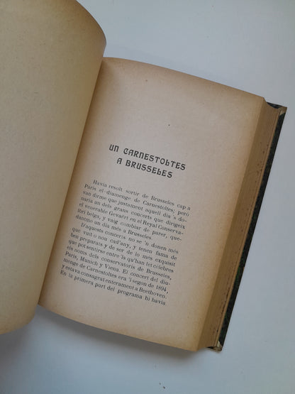 LLIBRE DE MEMORIES - ESTEVE SUÑOL (LIB. FRANCESC PUIG, 1903)