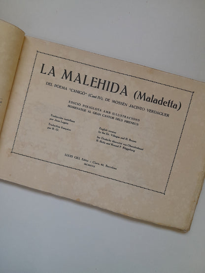 LA MALEHIDA - JACINT VERDAGUER (LLUIS GILI, 1917)