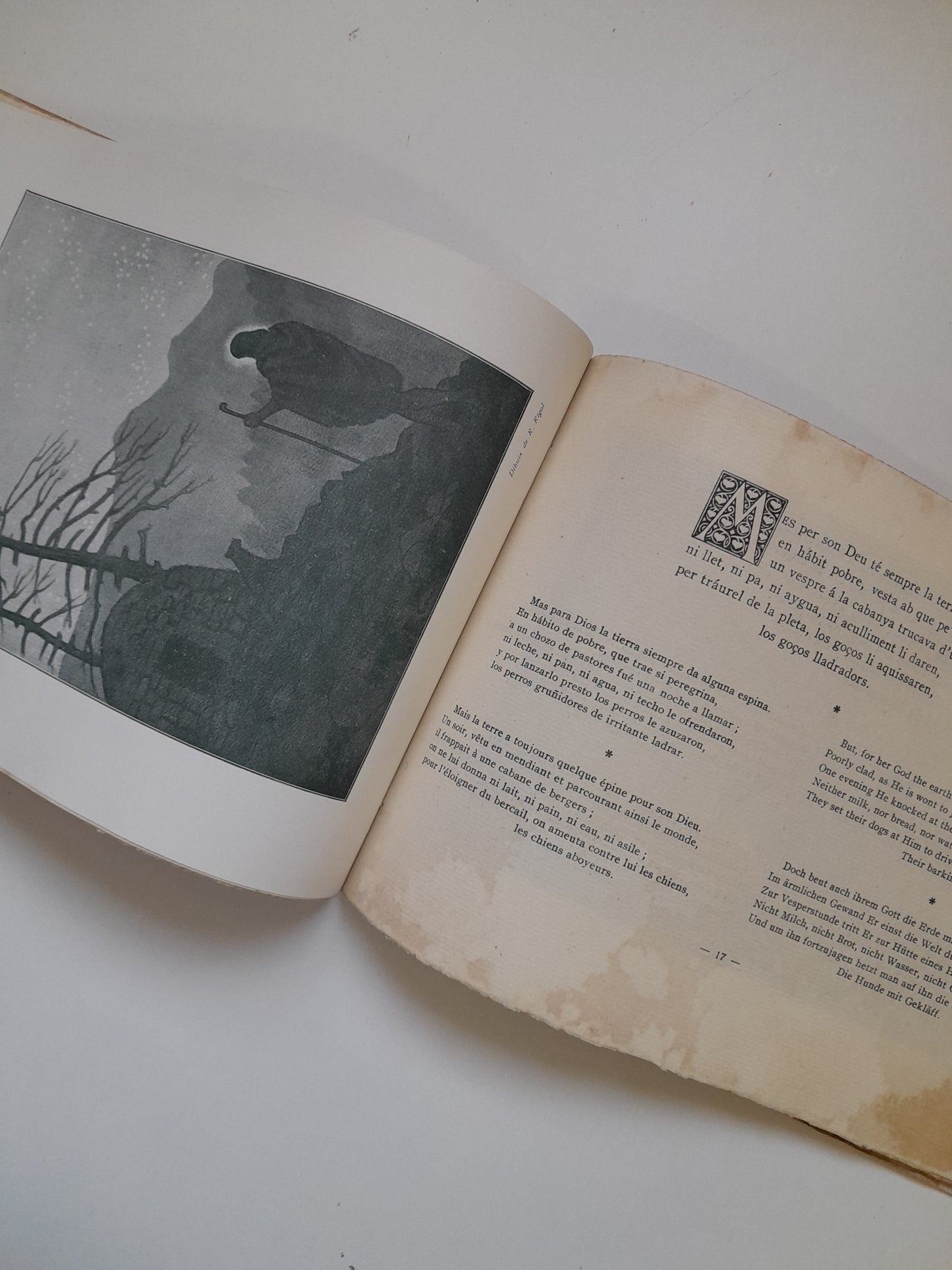 LA MALEHIDA - JACINT VERDAGUER (LLUIS GILI, 1917)