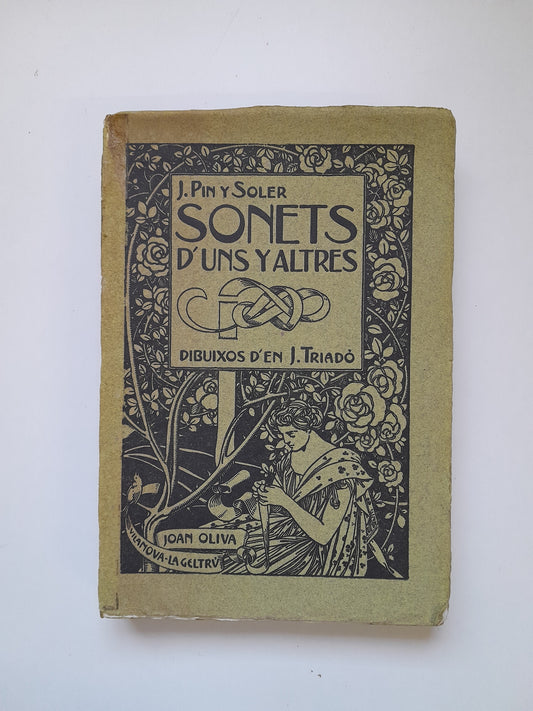 SONETS D'UNS I ALTRES - JOSEP PIN I SOLER (EST. JOAN OLIVA, 1904)