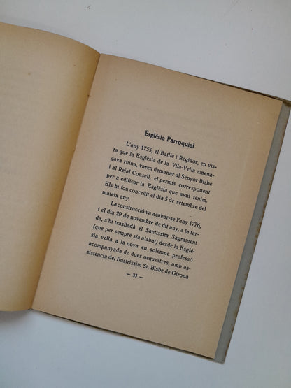 TOSSA. CONCURS GEOGRÀFIC-HISTÒRIC-ARQUEOLÒGIC LOCAL - I. MELÉ (BLANDONIA, 1926)