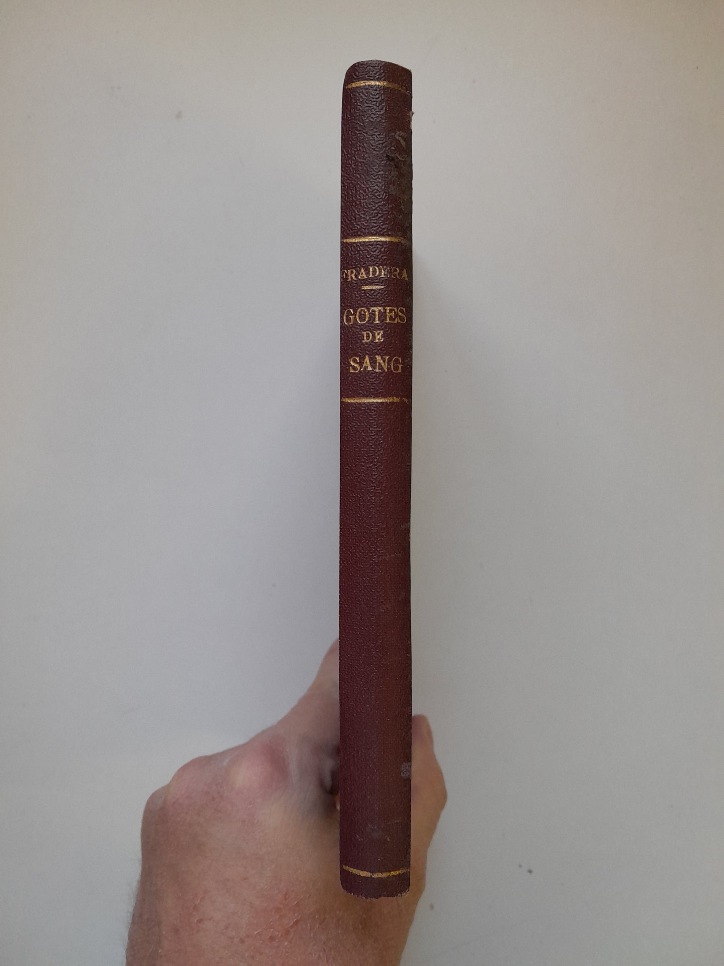 GOTES DE SANG - JOSEP FRADERA (IMP. VIDA CATALANA, 1916)