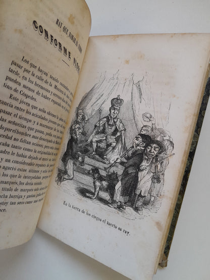 LOS CIEN PROVERBIOS O LA SABIDURÍA DE LAS NACIONES - FRANCISCO F. VILLABRILLE (TIP. FRANCISCO DE PAULA MELLADO, c.1870)