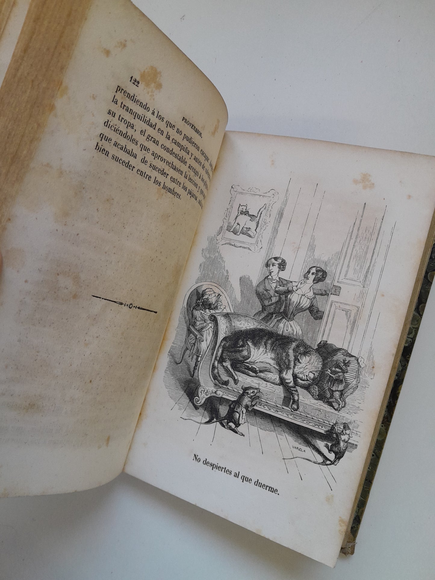 LOS CIEN PROVERBIOS O LA SABIDURÍA DE LAS NACIONES - FRANCISCO F. VILLABRILLE (TIP. FRANCISCO DE PAULA MELLADO, c.1870)