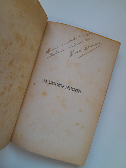 LA REVOLUCIÓN PORTUGUESA DE 1910 - JOSÉ BRISSA (MAUCCI, 1911)