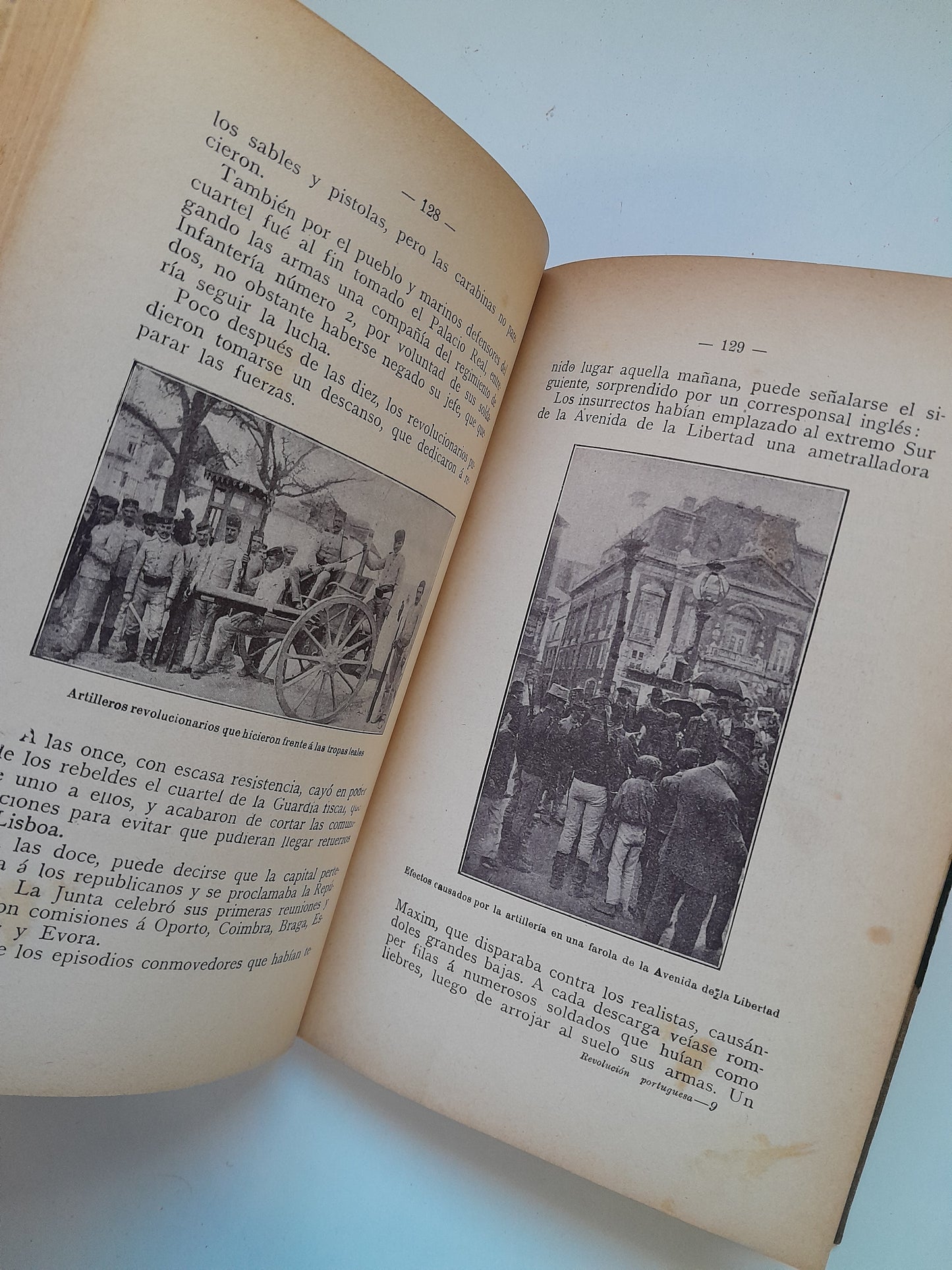 LA REVOLUCIÓN PORTUGUESA DE 1910 - JOSÉ BRISSA (MAUCCI, 1911)