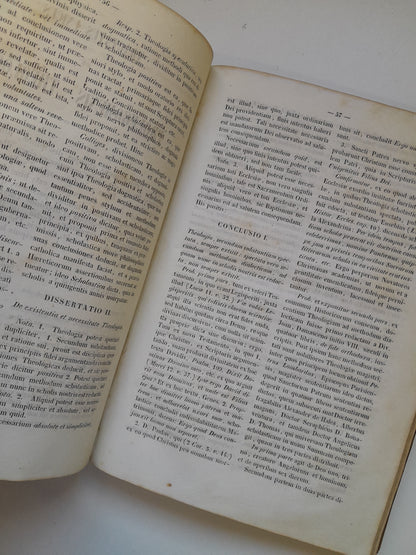 THEOLOGIA UNIVERSA - ANTONINO MONESCILLO (COMPLETA 3 TOMOS) (TIP. M. DIAZ, 1848)