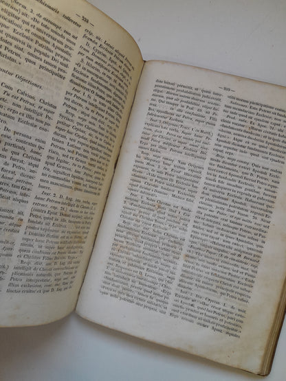 THEOLOGIA UNIVERSA - ANTONINO MONESCILLO (COMPLETA 3 TOMOS) (TIP. M. DIAZ, 1848)