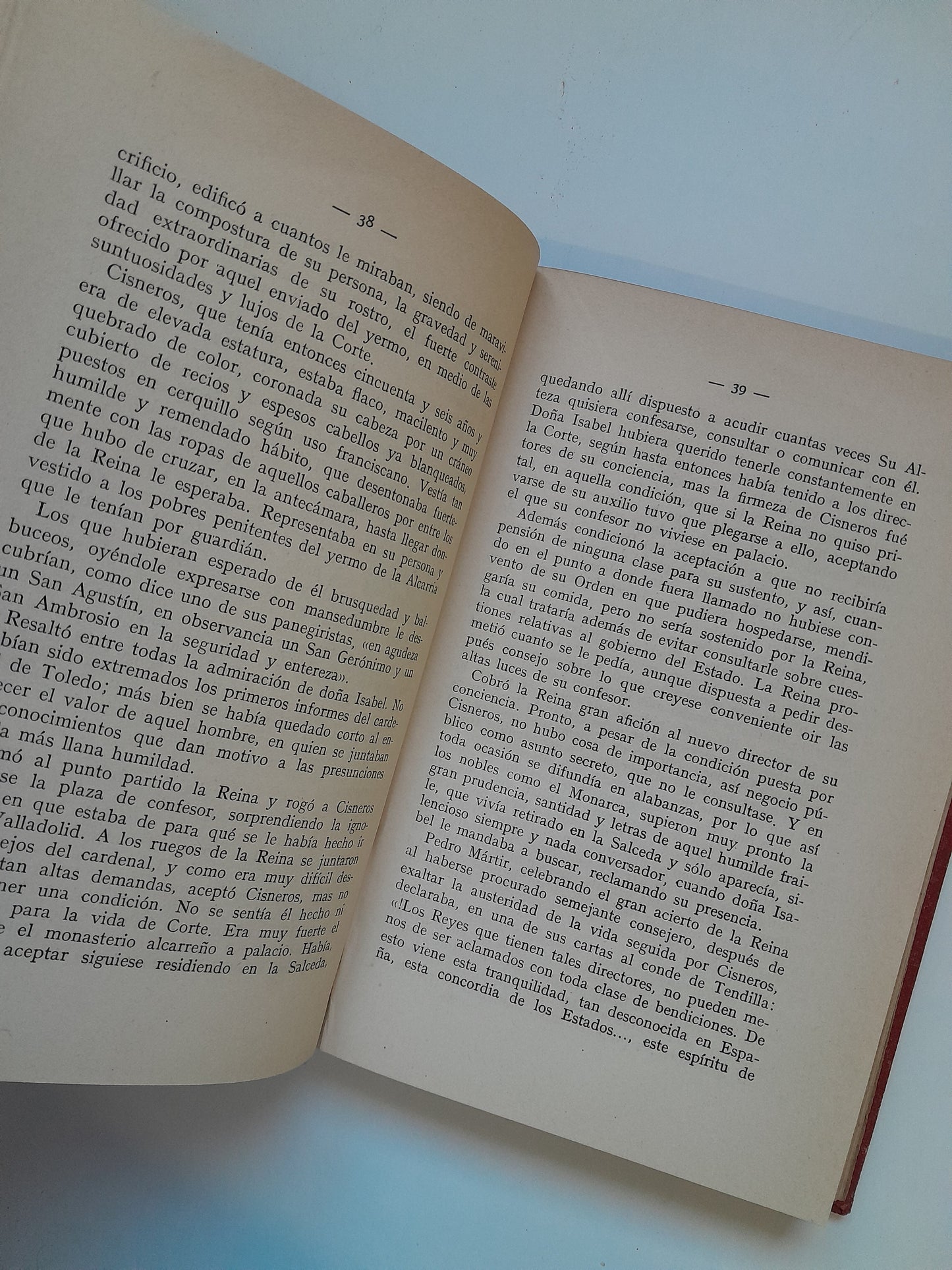 CISNEROS, 1436-1517 - J. GARCÍA MERCADAL (BIBLIOTECA NUEVA, 1941)