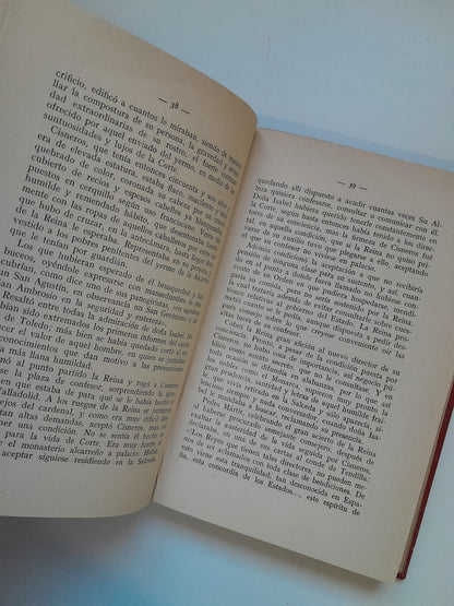CISNEROS, 1436-1517 - J. GARCÍA MERCADAL (BIBLIOTECA NUEVA, 1941)