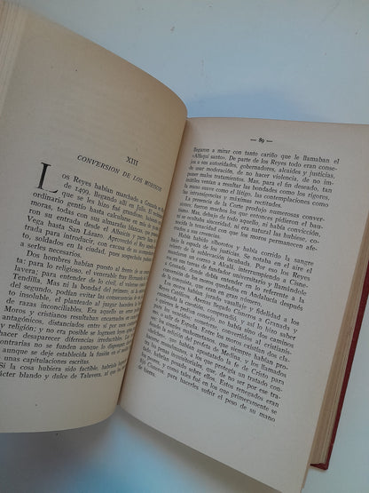 CISNEROS, 1436-1517 - J. GARCÍA MERCADAL (BIBLIOTECA NUEVA, 1941)